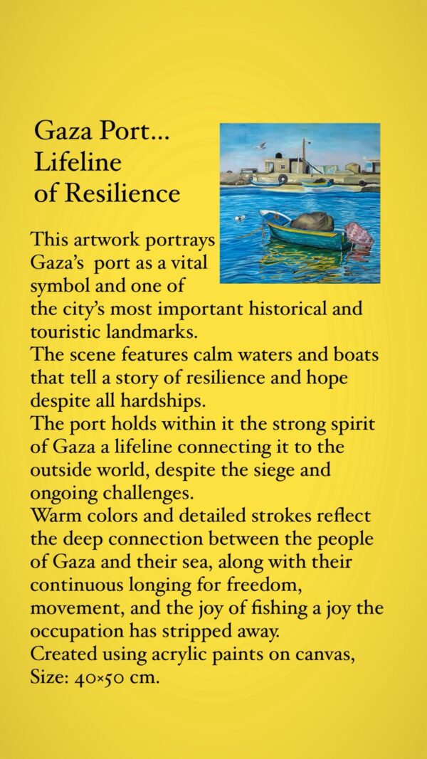 Gaza port Lifeline Of  Resilience - Image 4