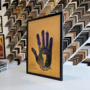 The Colorful Hand With Decorations